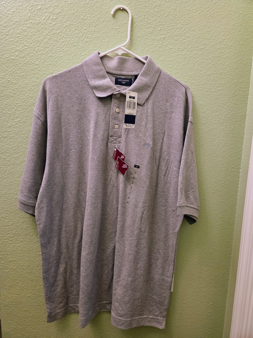 Dockers Gray Men’s Polo with Tag